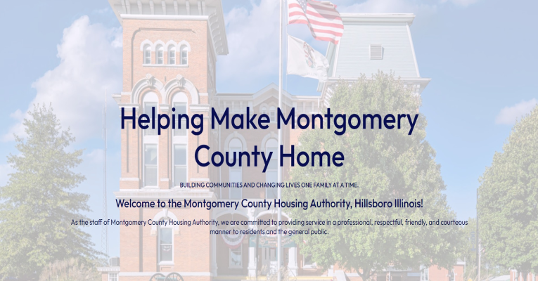 Public housing authority website design in Illinois by Illini Web Solutions