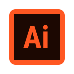 Adobe Illustrator used for website design, branding, and graphic creation